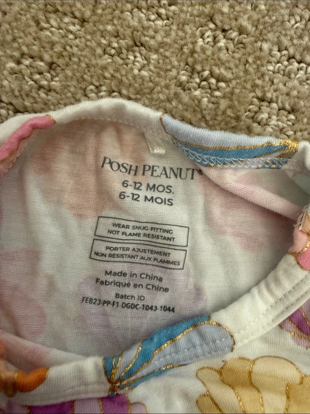 Posh Peanut Clamilla Short Sleeve Pajamas